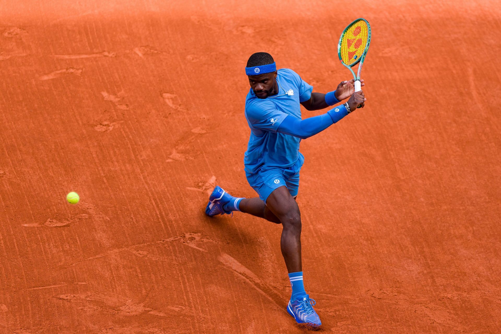 Tiafoe at the 2025 French Open - Day One - Source: Getty